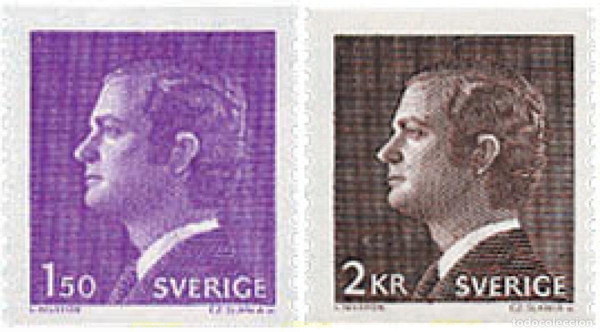 Sellos: 109812 MNH SUECIA 1980 REY CARLOS XVI GUSTAVO