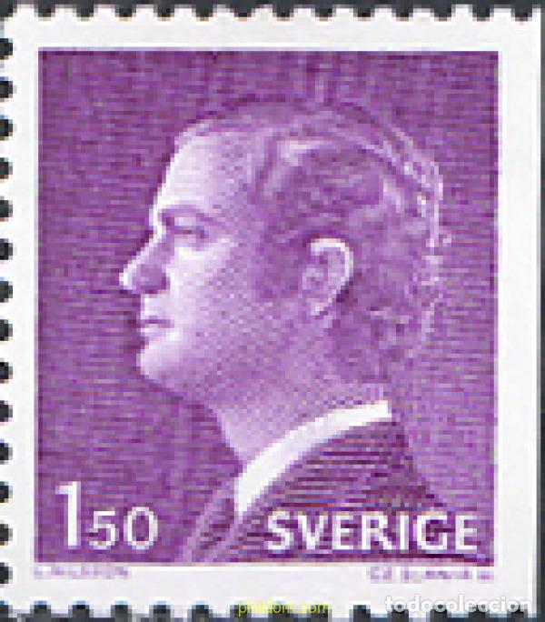 Sellos: 240001 MNH SUECIA 1980 REY CARLOS XVI GUSTAVO