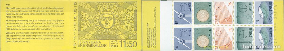Sellos: 109796 MNH SUECIA 1980 RECURSOS ENEGERTICOS RENOVABLES