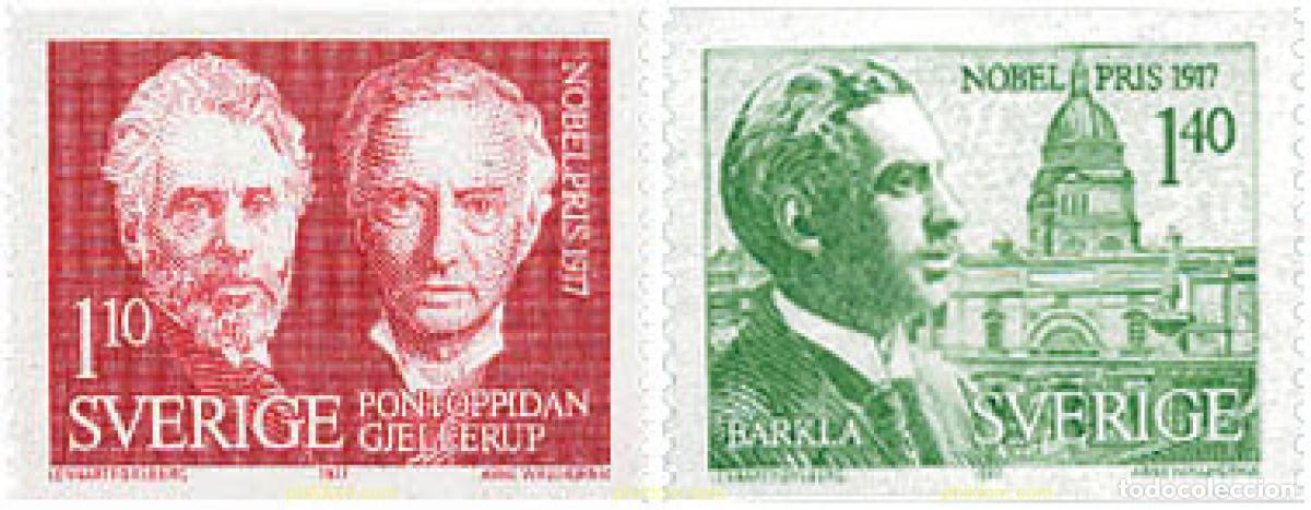 Sellos: 109705 MNH SUECIA 1977 PREMIOS NOBEL