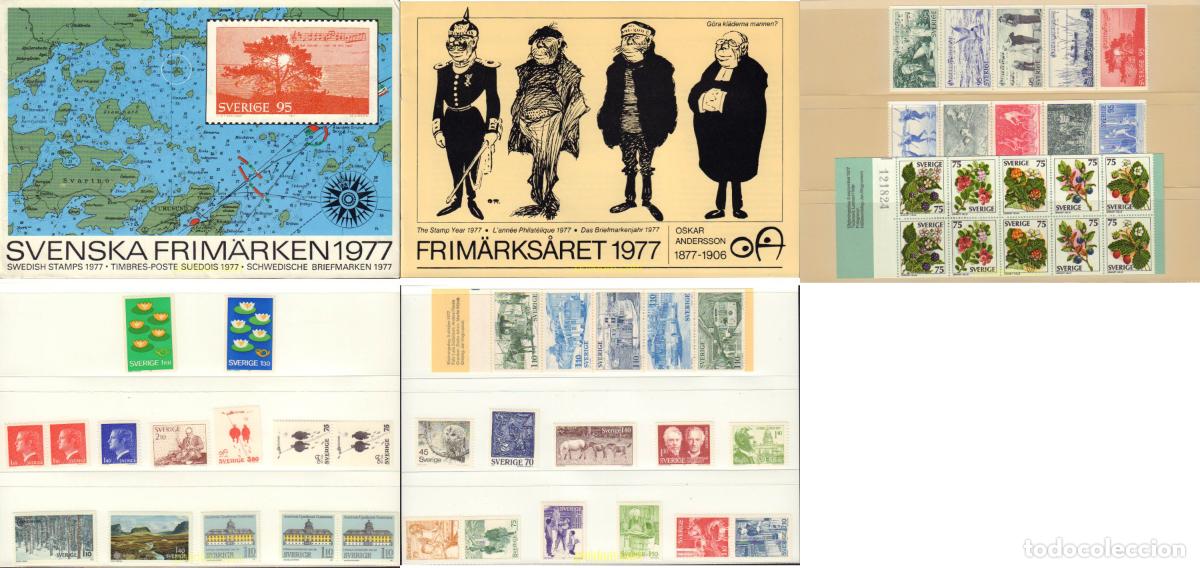 Sellos: 367960 MNH SUECIA 1977 PREMIOS NOBEL