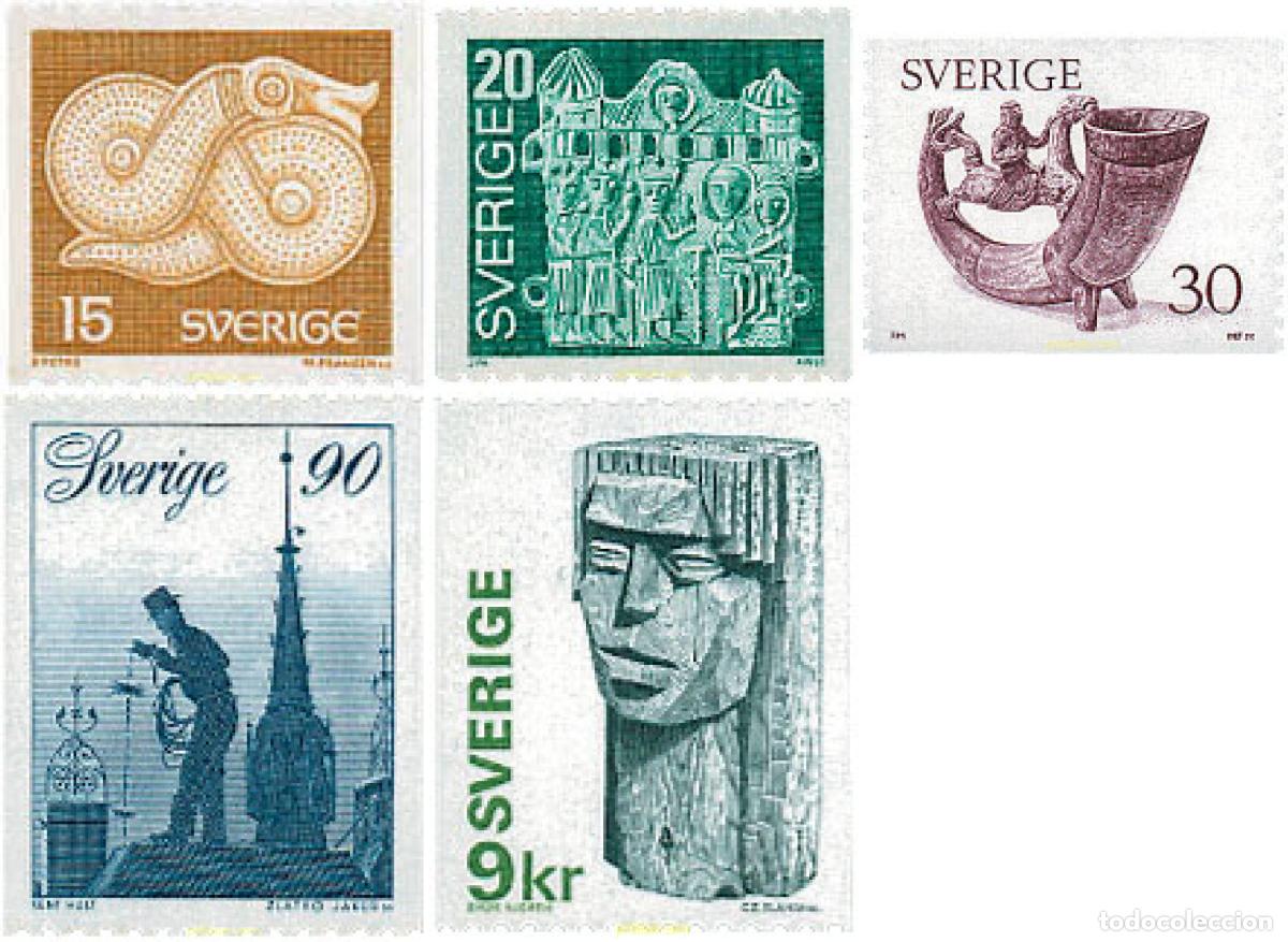 Sellos: 109638 MNH SUECIA 1976 MOTIVOS VARIOS