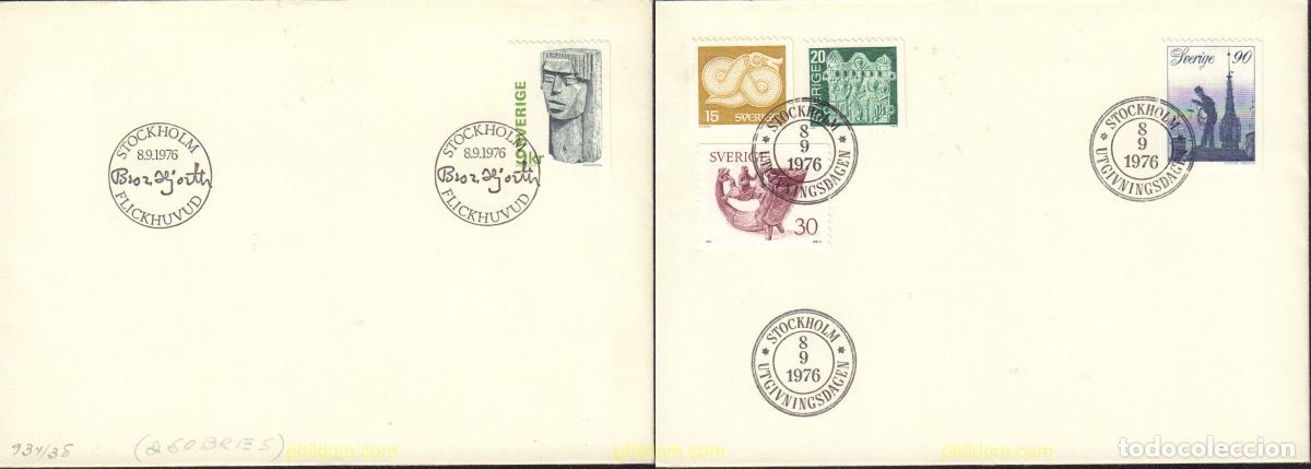 Sellos: 435930 MNH SUECIA 1976 MOTIVOS VARIOS