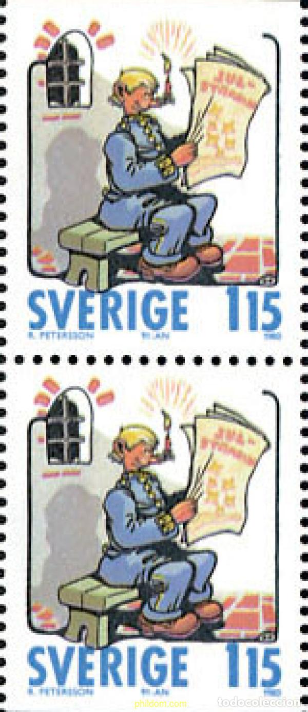 Sellos: 158660 MNH SUECIA 1980 NAVIDAD