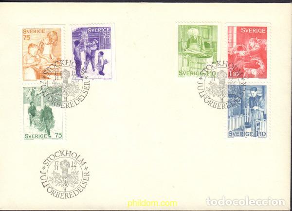 Sellos: 558012 MNH SUECIA 1977 NAVIDAD