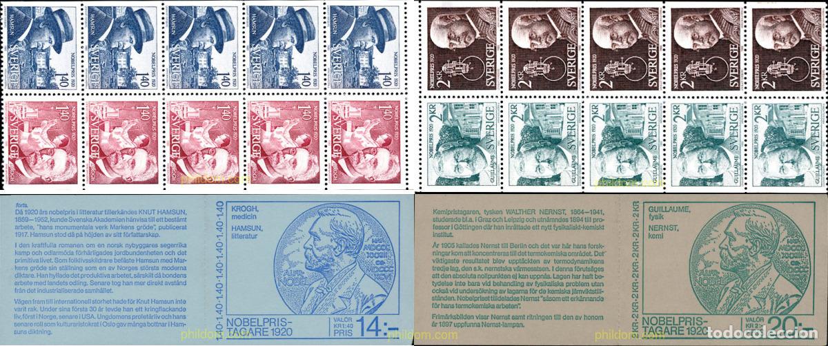 Sellos: 109824 MNH SUECIA 1980 PREMIOS NOBEL