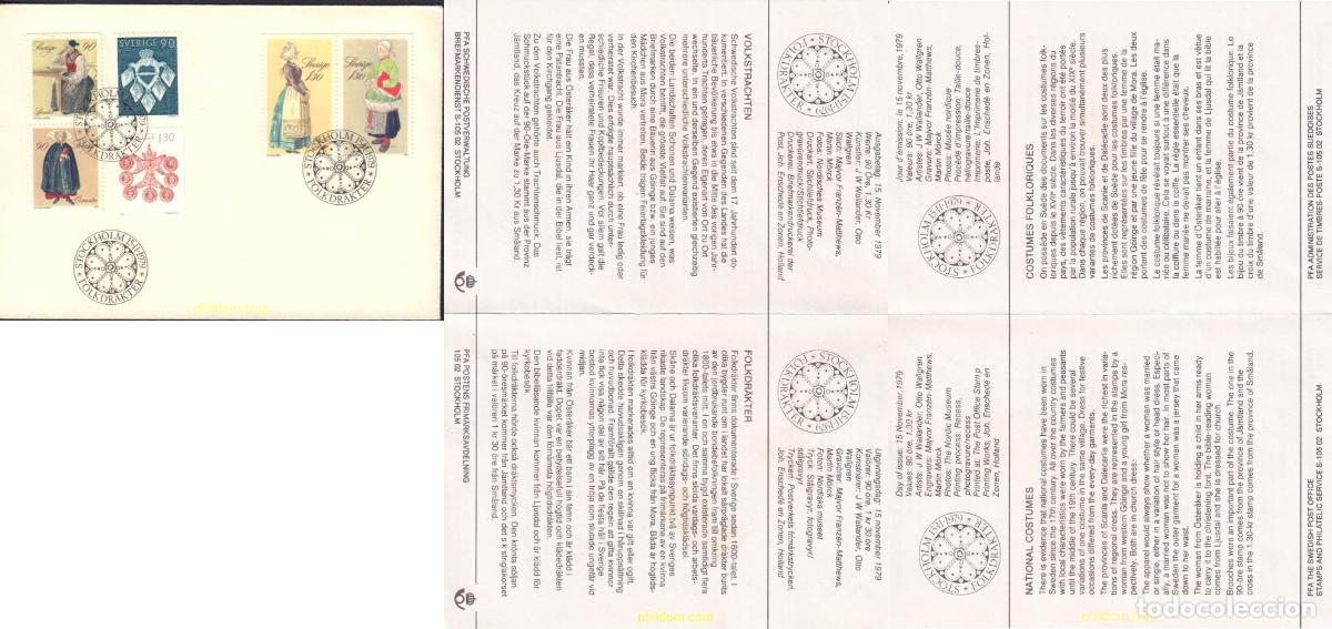 Sellos: 435951 MNH SUECIA 1979 NAVIDAD. JOYAS Y COSTUMBRES FOLCLORICAS SUECA