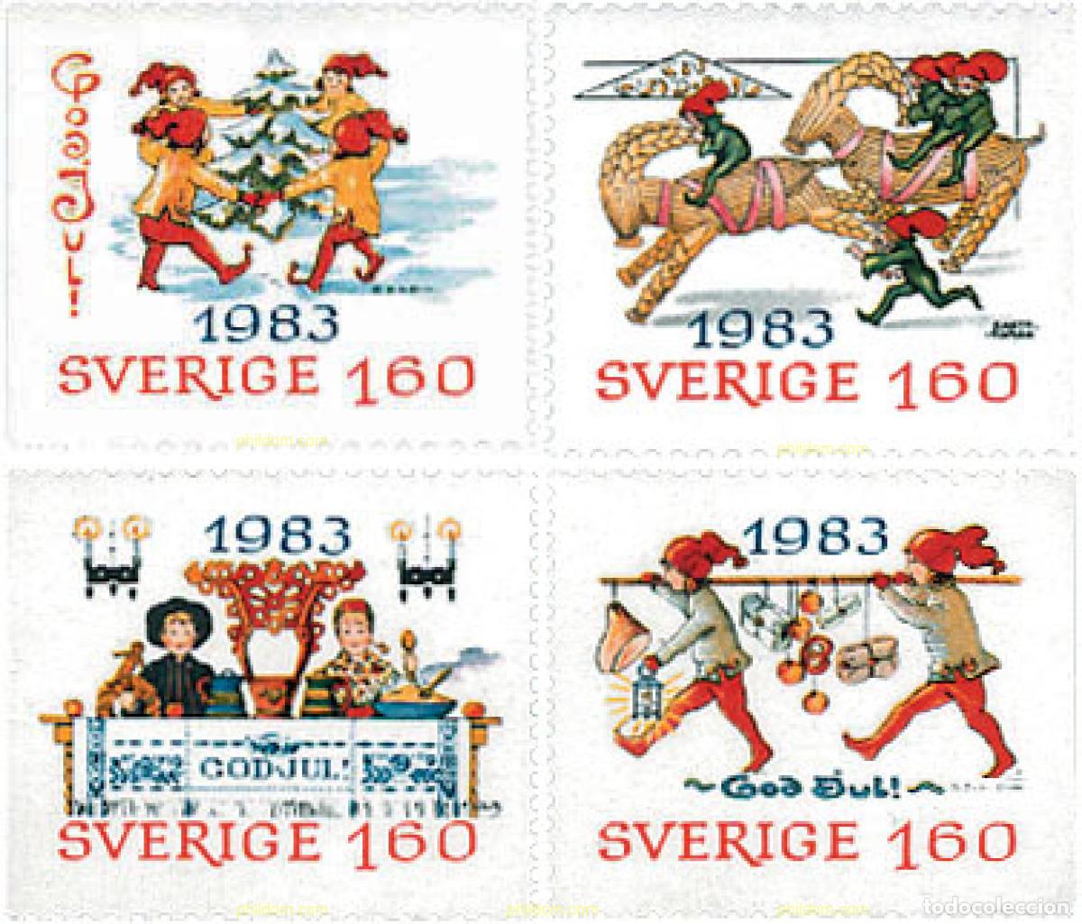 Sellos: 109966 MNH SUECIA 1983 NAVIDAD