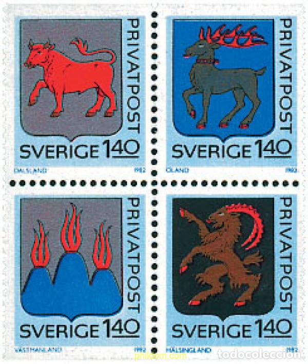 Sellos: 109917 MNH SUECIA 1982 SELLOS DE DESCUENTO