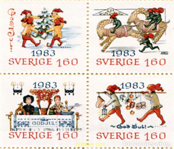 Sellos: 109969 MNH SUECIA 1983 NAVIDAD