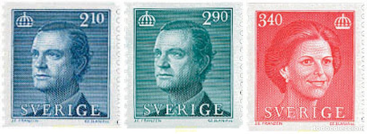 Stamps: 112128 MNH SUECIA 1986 REY CARLOS XVI GUSTAVO Y LA REINA SILVIA