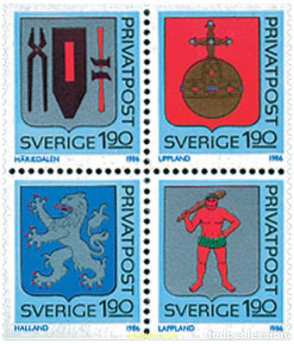 Sellos: 112162 MNH SUECIA 1986 SELLOS DE DESCUENTO