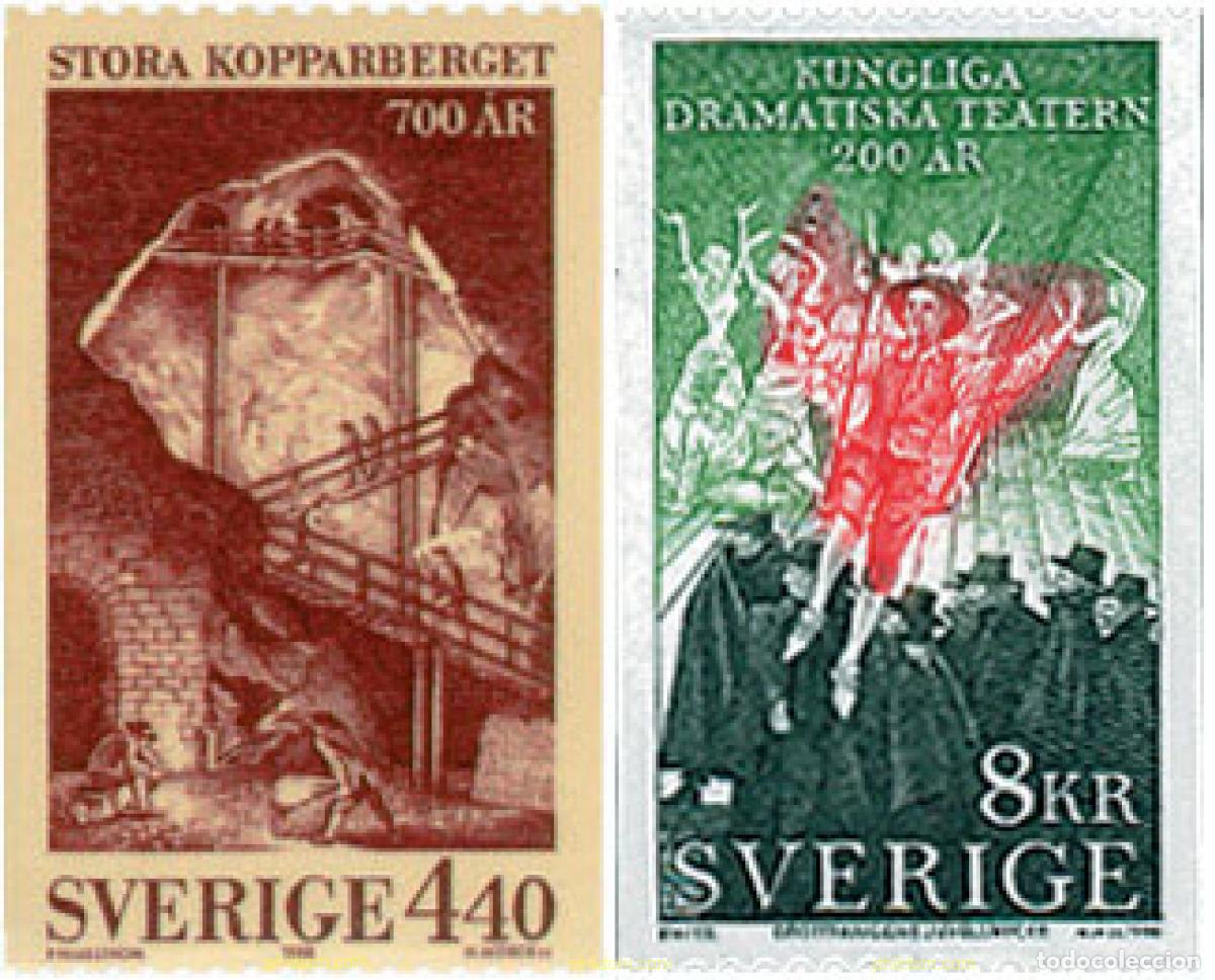 Sellos: 239930 MNH SUECIA 1988 ANIVERSARIOS