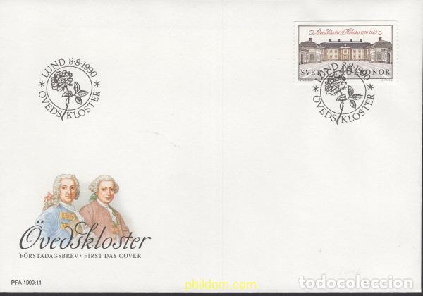 Sellos: 436284 MNH SUECIA 1990 PALACIOS DE SUECIA