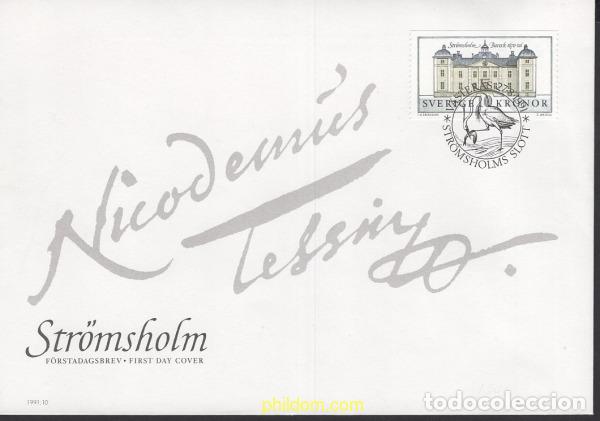 Francobolli: 436325 MNH SUECIA 1991 PALACIOS DE SUECIA