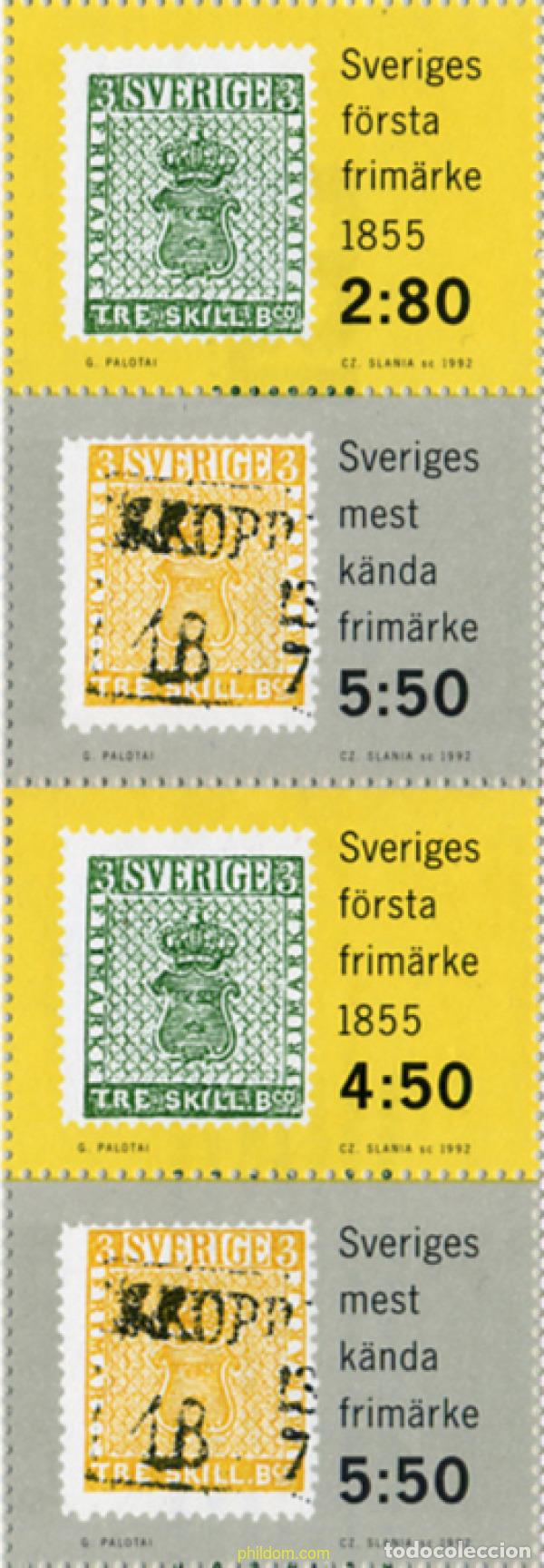 Francobolli: 112966 MNH SUECIA 1992 A&Ntilde;O INTERNACIONAL DE LOS SELLOS POSTALES