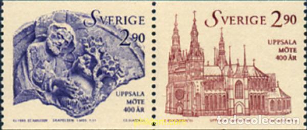 Francobolli: 364012 MNH SUECIA 1993 400 ANIVERSARIO DEL SINODO DE UPPSALA