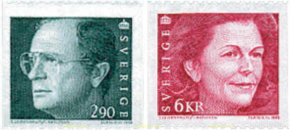 Sellos: 113070 MNH SUECIA 1993 REY CARLOS XVI GUSTAVO Y LA REINA SILVIA