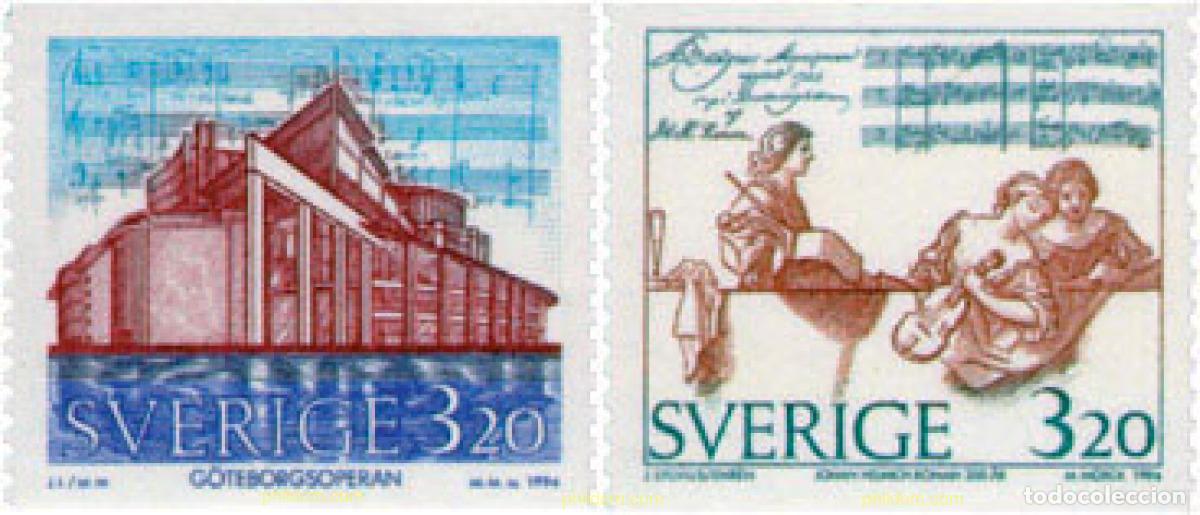 Sellos: 113458 MNH SUECIA 1994 EVENTOS Y ANIVERSARIOS