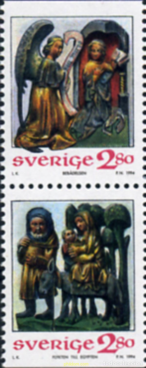 Sellos: 113470 MNH SUECIA 1994 NAVIDAD