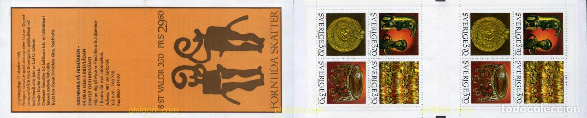 Sellos: 113652 MNH SUECIA 1995 ANTIGUOS TESOROS