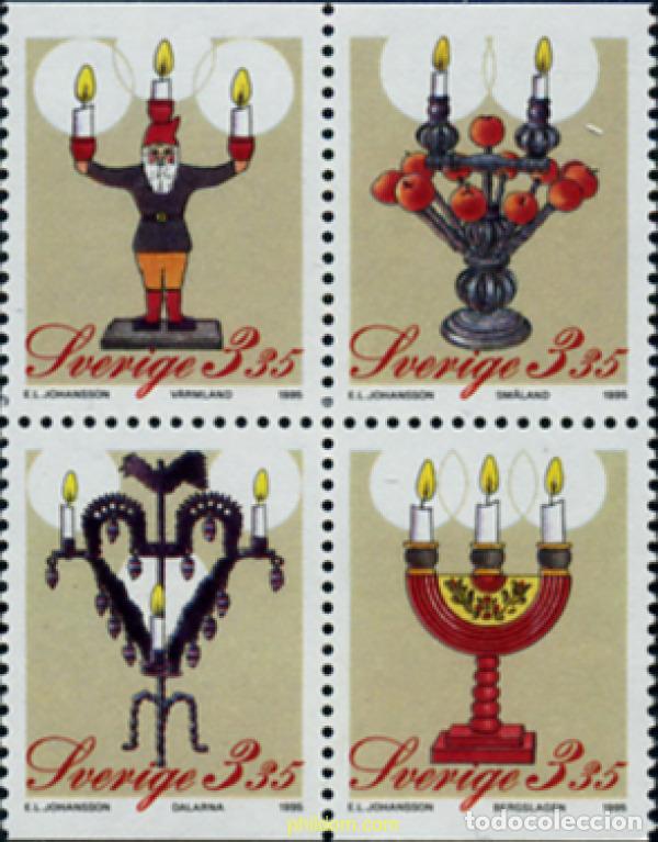 Sellos: 113674 MNH SUECIA 1995 NAVIDAD
