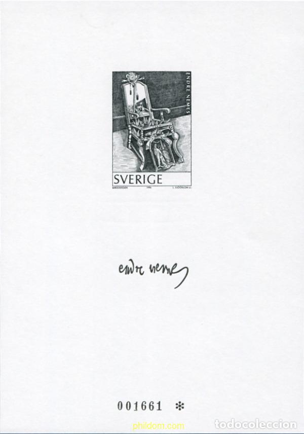 Sellos: 369971 MNH SUECIA 1996 HOMENAJE A ENDRE NEMES