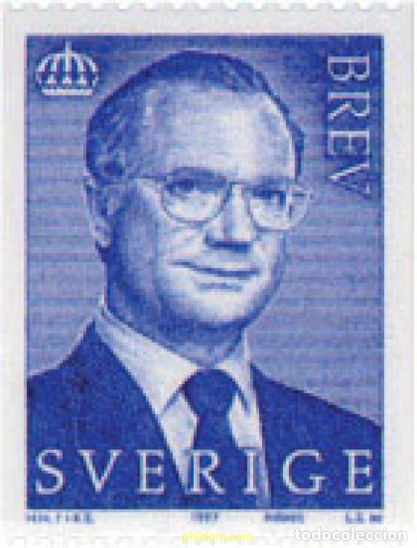 Sellos: 216572 MNH SUECIA 1997 REY CARLOS XVI GUSTAVO Y LA REINA SILVIA