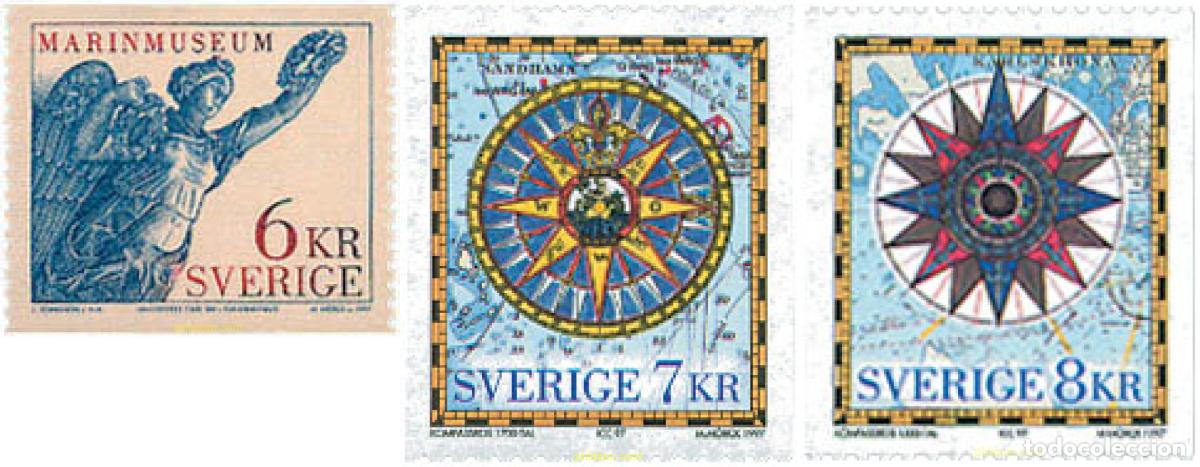 Sellos: 114507 MNH SUECIA 1997 CONFERENCIA INTERNACIONAL DE CARTOGRAFIA