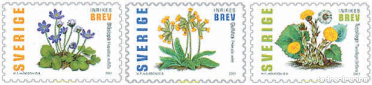 Sellos: 119361 MNH SUECIA 2003 FLORES