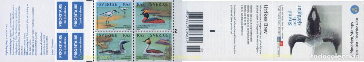 Sellos: 133218 MNH SUECIA 2003 AVES
