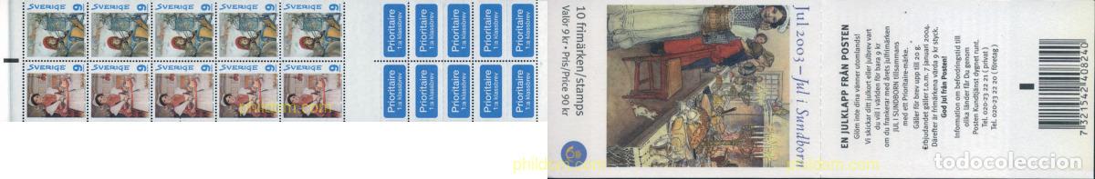 Sellos: 134033 MNH SUECIA 2003 NAVIDAD