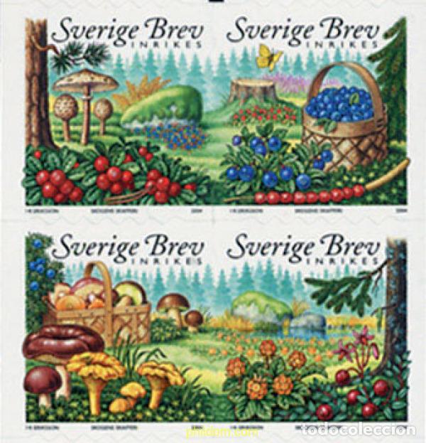 Sellos: 149121 MNH SUECIA 2004 FLORA