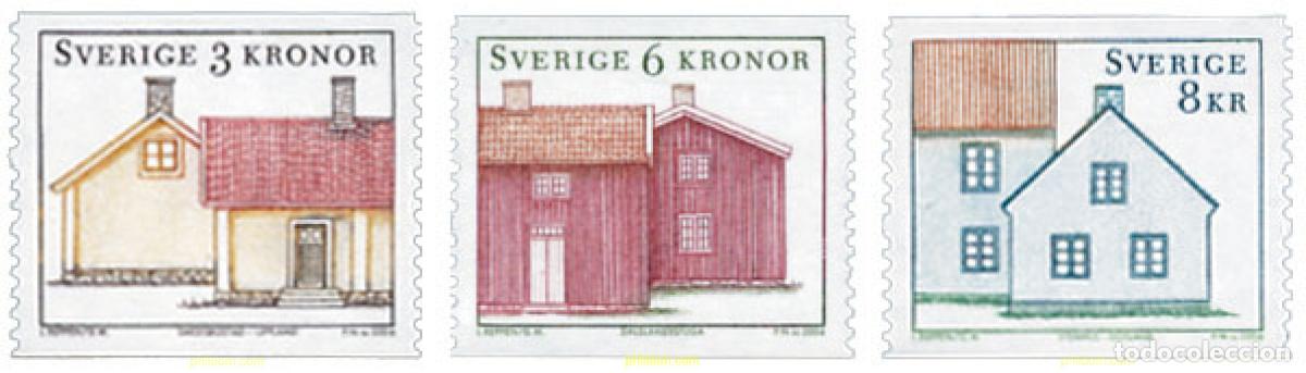 Sellos: 153509 MNH SUECIA 2004 ARQUITECTURA