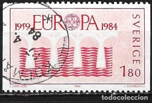Sellos: Suecia 1984 - Mi 1270 - YT 1252 - Europa CEPT
