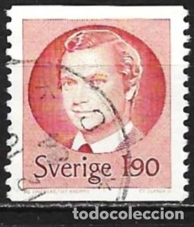 Sellos: Suecia 1984 - Mi 1276 - YT 1254 - El rey Carlos XVI Gustavo