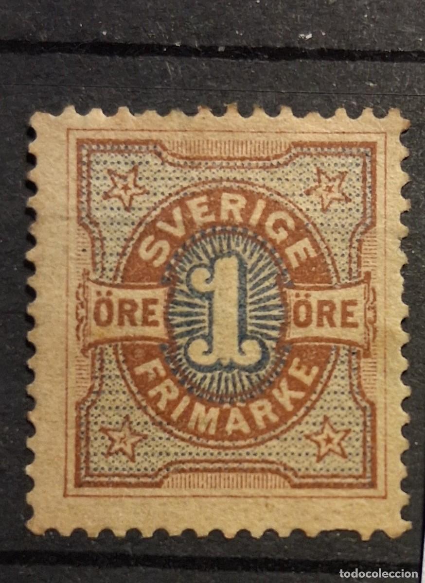Sellos: SUECIA, 1892, CAT.YT.51.