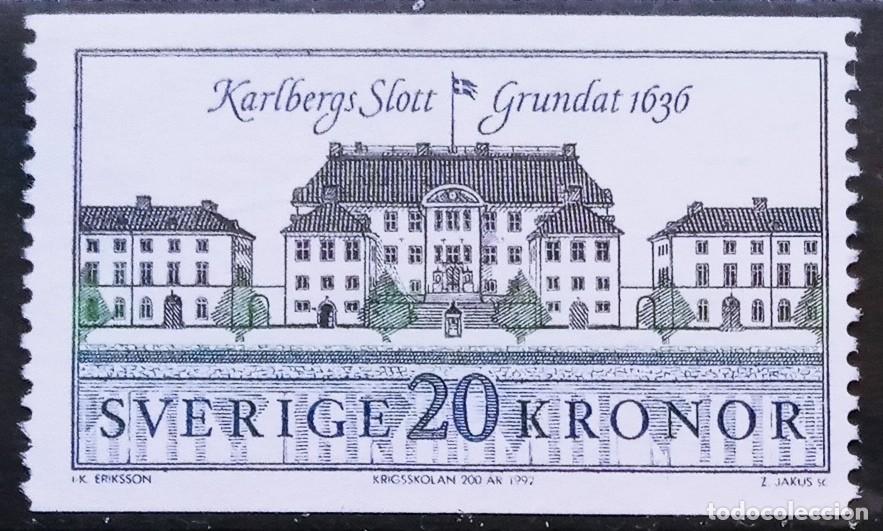 Sellos: SUECIA - IVERT 1707 NUEVO ** CASTILLO DE KARLBERG A&Ntilde;O 1992