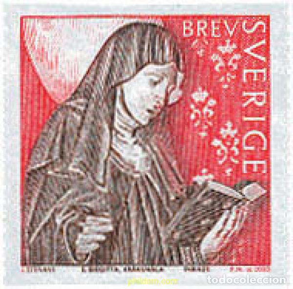 Timbres: 114046 MNH SUECIA 2003 700 ANIVERSARIO DEL NACIMIENTO DE SANTA BRIGIDA