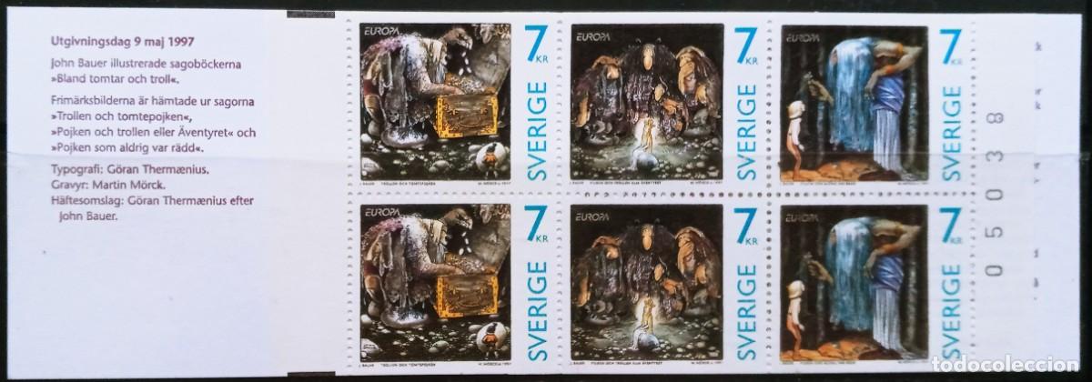 Sellos: SUECIA - IVERT 1978/84 CARNET C1983 NUEVOS ** FLORES DE JARDIN A&Ntilde;O 1977