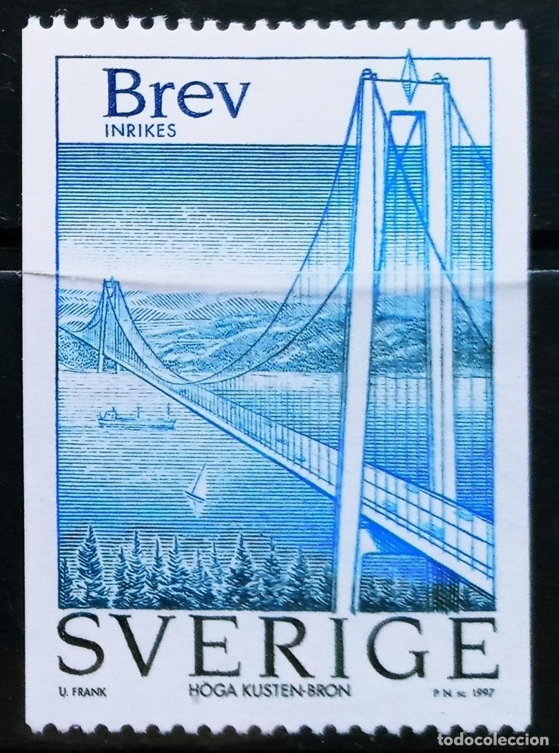 Sellos: SUECIA - IVERT 1998 NUEVO ** INAGURACION DEL PUENTE H&Ouml;GA KUSTEN A&Ntilde;O 1977