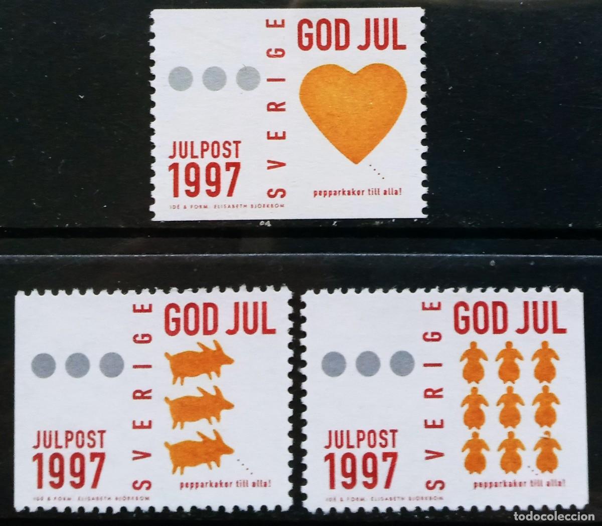 Sellos: SUECIA - IVERT 2011/13 NUEVOS ** NAVIDAD A&Ntilde;O 1977