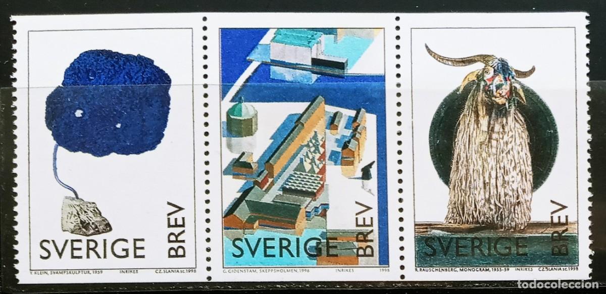 Sellos: SUECIA - IVERT 2014/16 NUEVOS ** INAGURACION MUSEO ARTE MODERNO A&Ntilde;O 1998