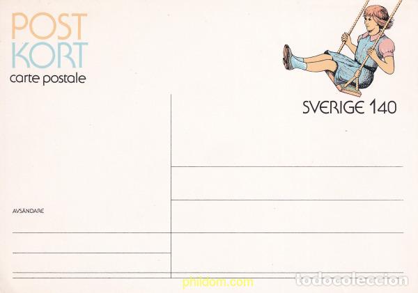 Sellos: 730094 MNH SUECIA 1980 ENTERO POSTAL