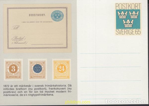 Sellos: 660530 MNH SUECIA 1972 ENTERO POSTAL
