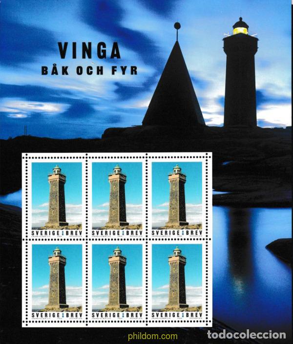 Sellos: 607739 MNH SUECIA 2018 FAROS