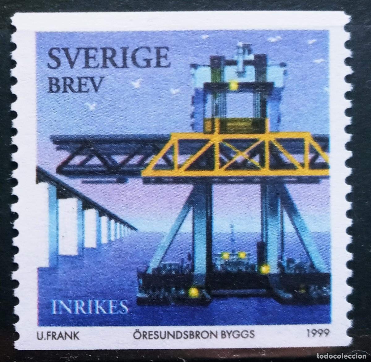 Sellos: SUECIA - IVERT 2077 NUEVO ** UNION COOPERAIVA SUECA A&Ntilde;O 1999