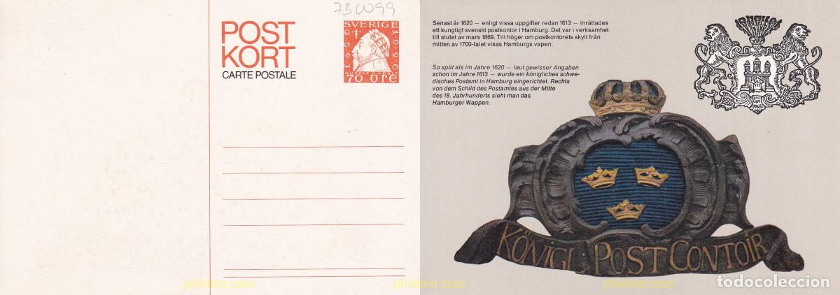 Sellos: 730099 MNH SUECIA 1974 ENTERO POSTAL