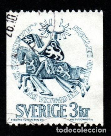 Sellos: Suecia. Duque Erick. 1970 YT-653a usado