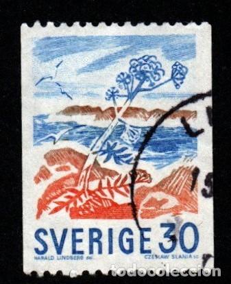 Sellos: Suecia. Ang&eacute;lica Marinas. 1967-68 YT-576 usado